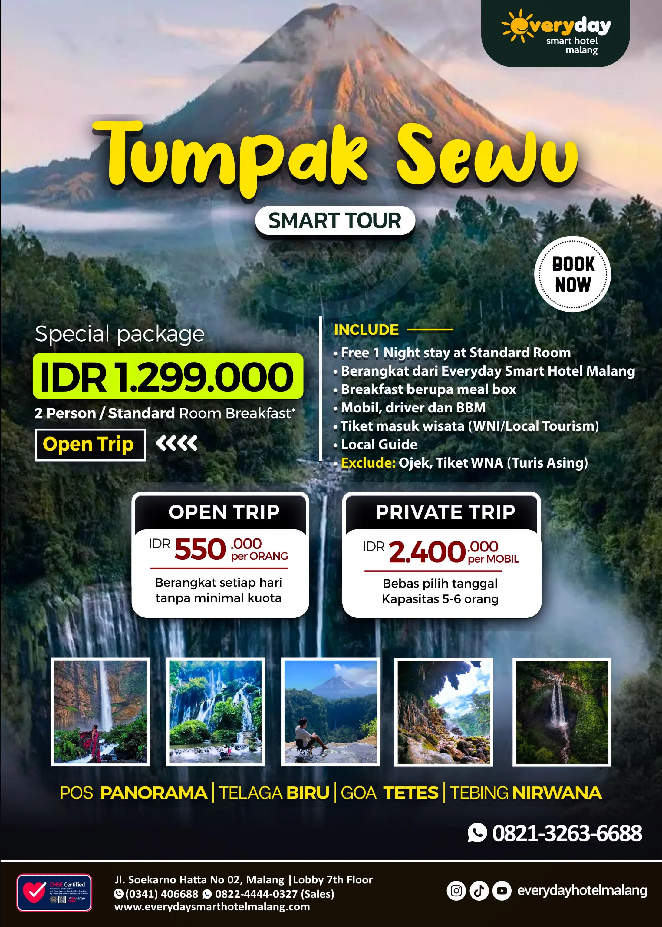 Tumpak Sewu Smart Tour